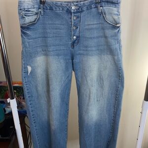Women’s Time and Tru medium wash jeans size 18